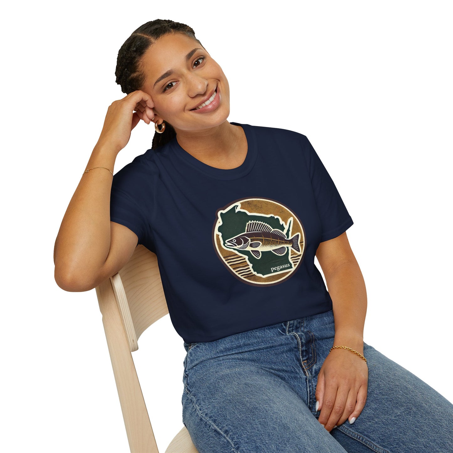 Pegasus Wisconsin Walleye T-Shirt - Pegasus Outdoors