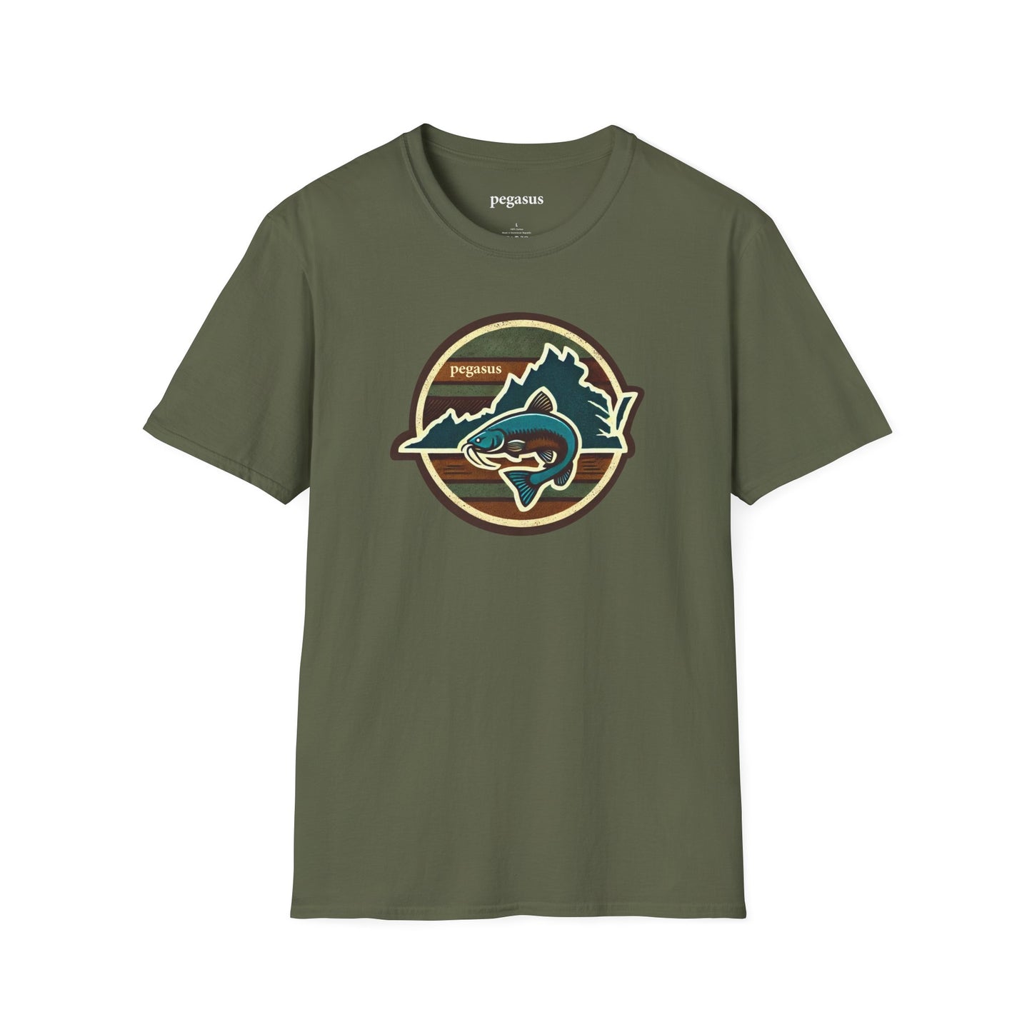 Pegasus Virginia Blue Catfish T-Shirt - Pegasus Outdoors