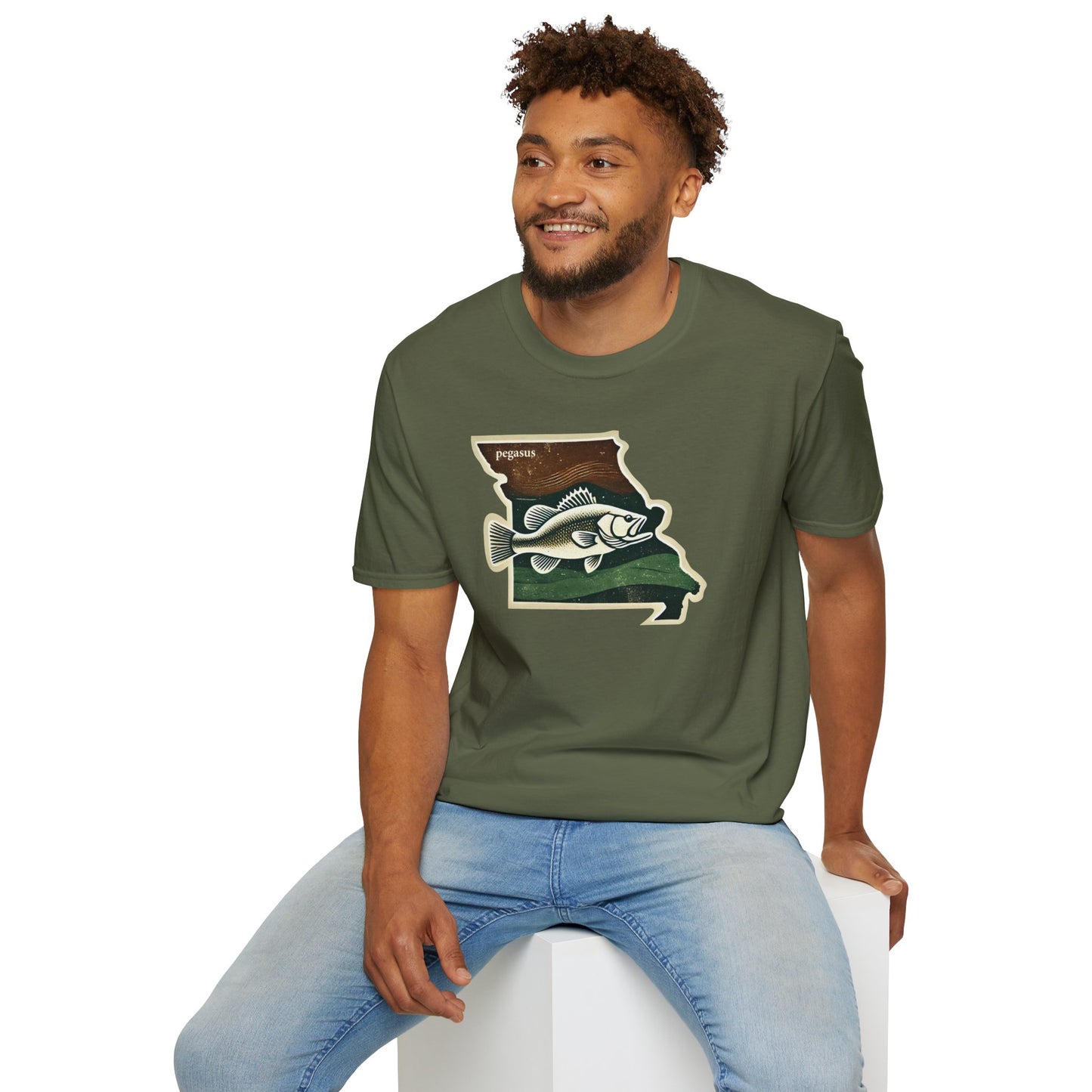 Pegasus Missouri Smallmouth Bass T-Shirt - Pegasus Outdoors