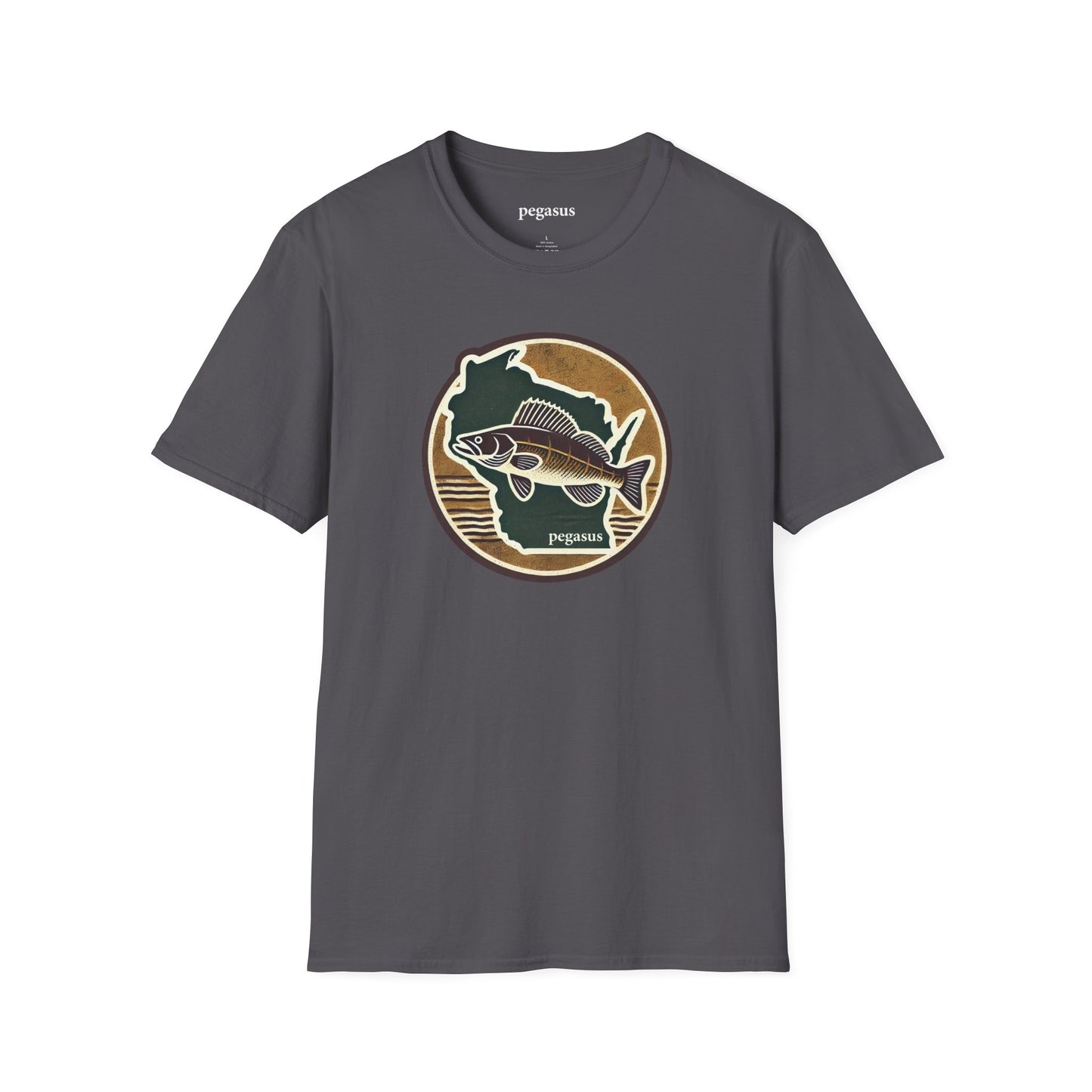 Pegasus Wisconsin Walleye T-Shirt - Pegasus Outdoors