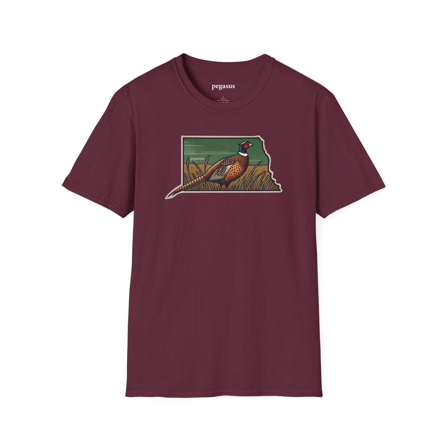 Pegasus North Dakota Pheasant T-Shirt - Pegasus Outdoors