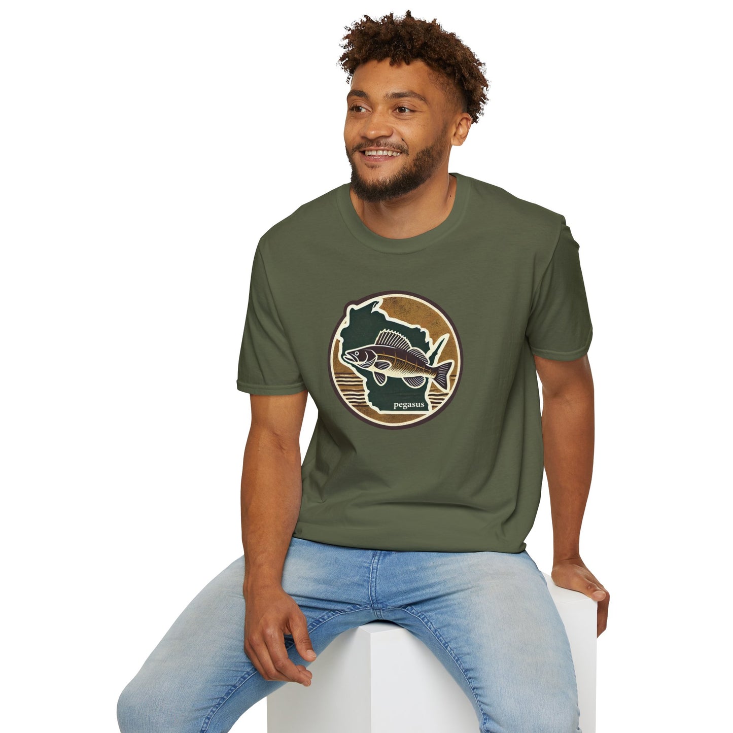 Pegasus Wisconsin Walleye T-Shirt - Pegasus Outdoors