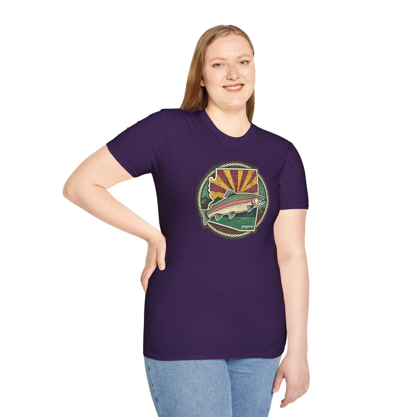 Pegasus Arizona Rainbow Trout T-Shirt - Pegasus Outdoors