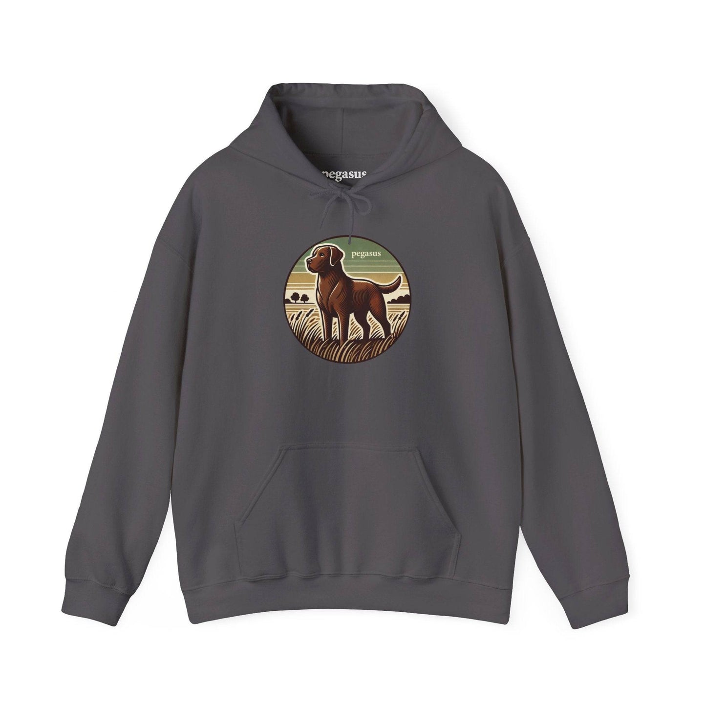 Pegasus Chocolate Labrador Retriever Hoodie Sweatshirt - Pegasus Outdoors