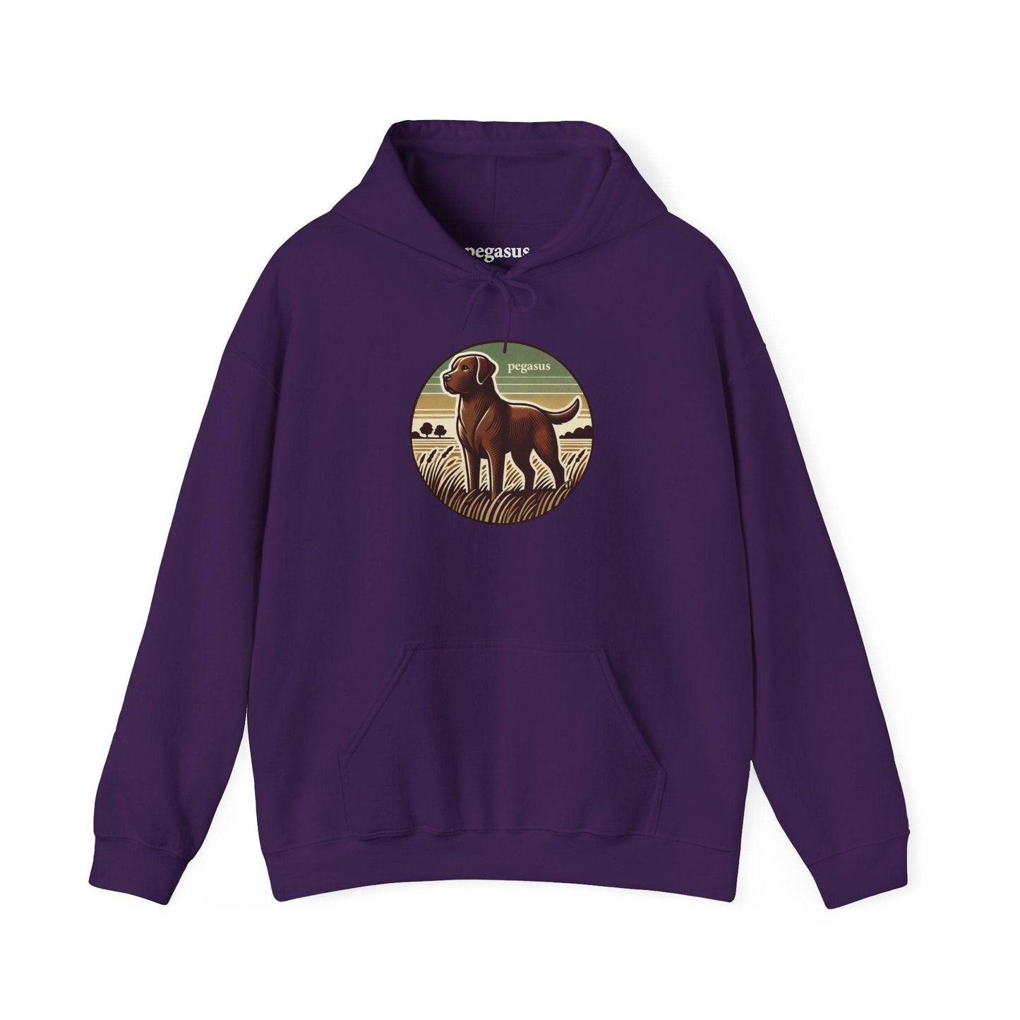 Pegasus Chocolate Labrador Retriever Hoodie Sweatshirt - Pegasus Outdoors