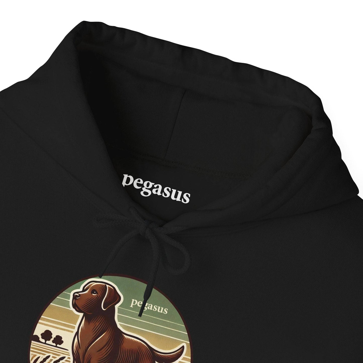 Pegasus Chocolate Labrador Retriever Hoodie Sweatshirt - Pegasus Outdoors