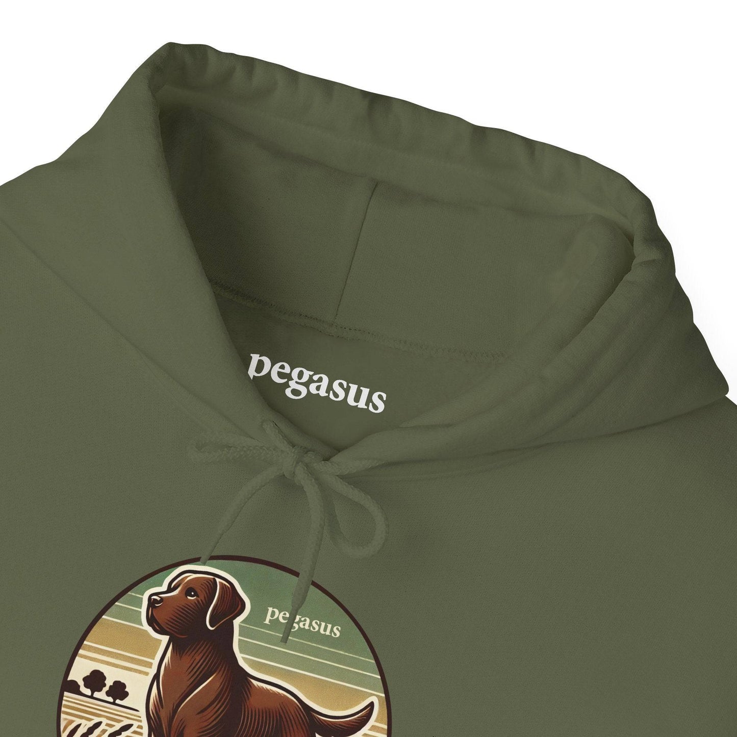 Pegasus Chocolate Labrador Retriever Hoodie Sweatshirt - Pegasus Outdoors
