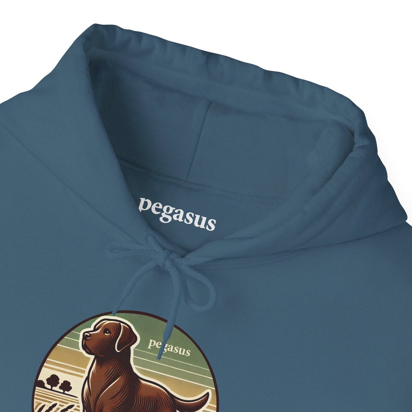 Pegasus Chocolate Labrador Retriever Hoodie Sweatshirt - Pegasus Outdoors