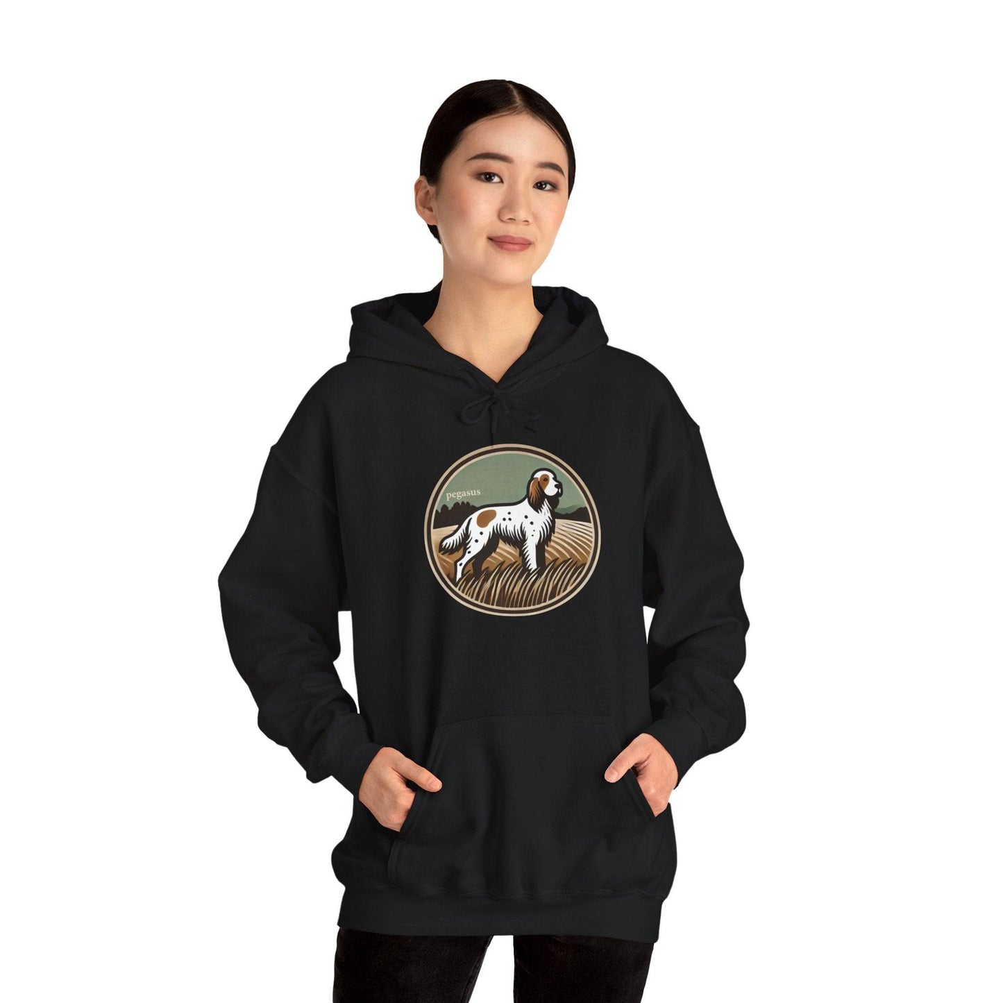 Pegasus English Setter Hoodie Sweatshirt - Pegasus Outdoors