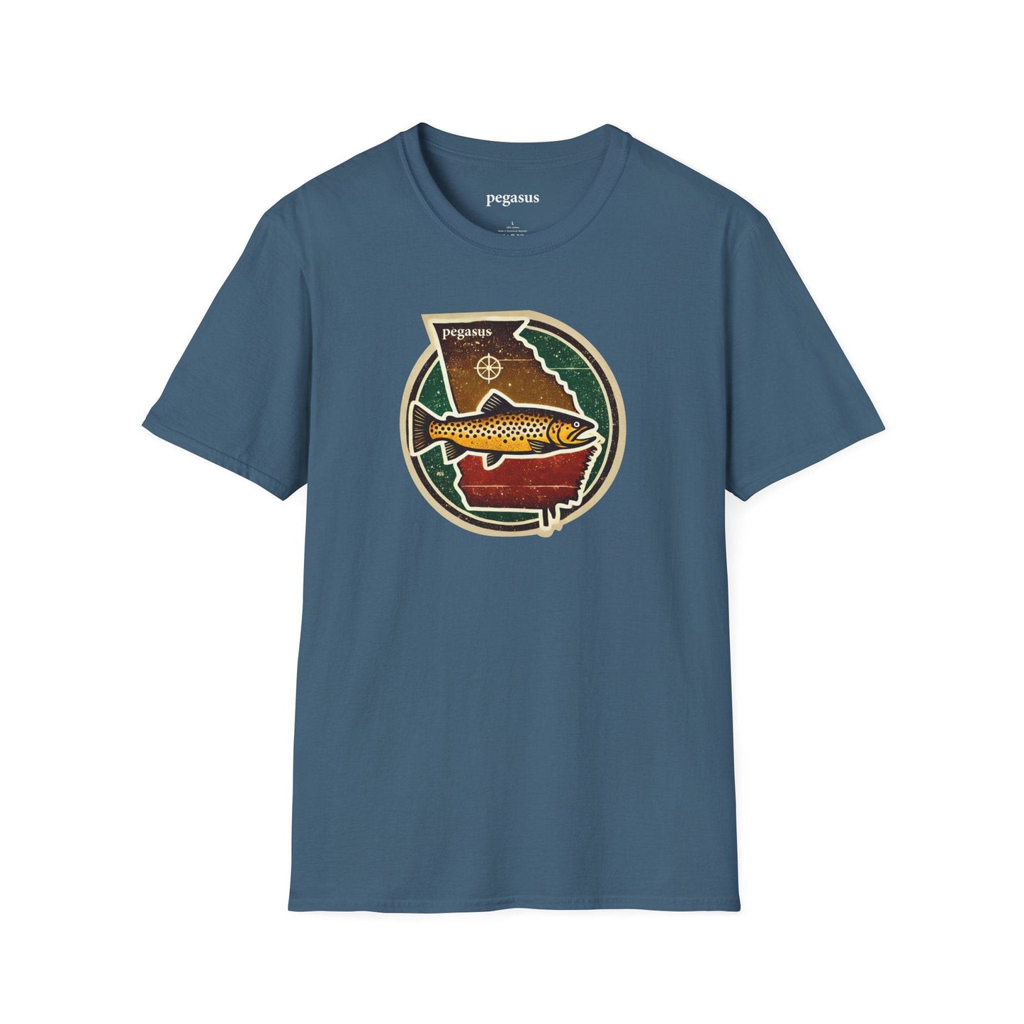 Pegasus Georgia Brown Trout T-Shirt - Pegasus Outdoors