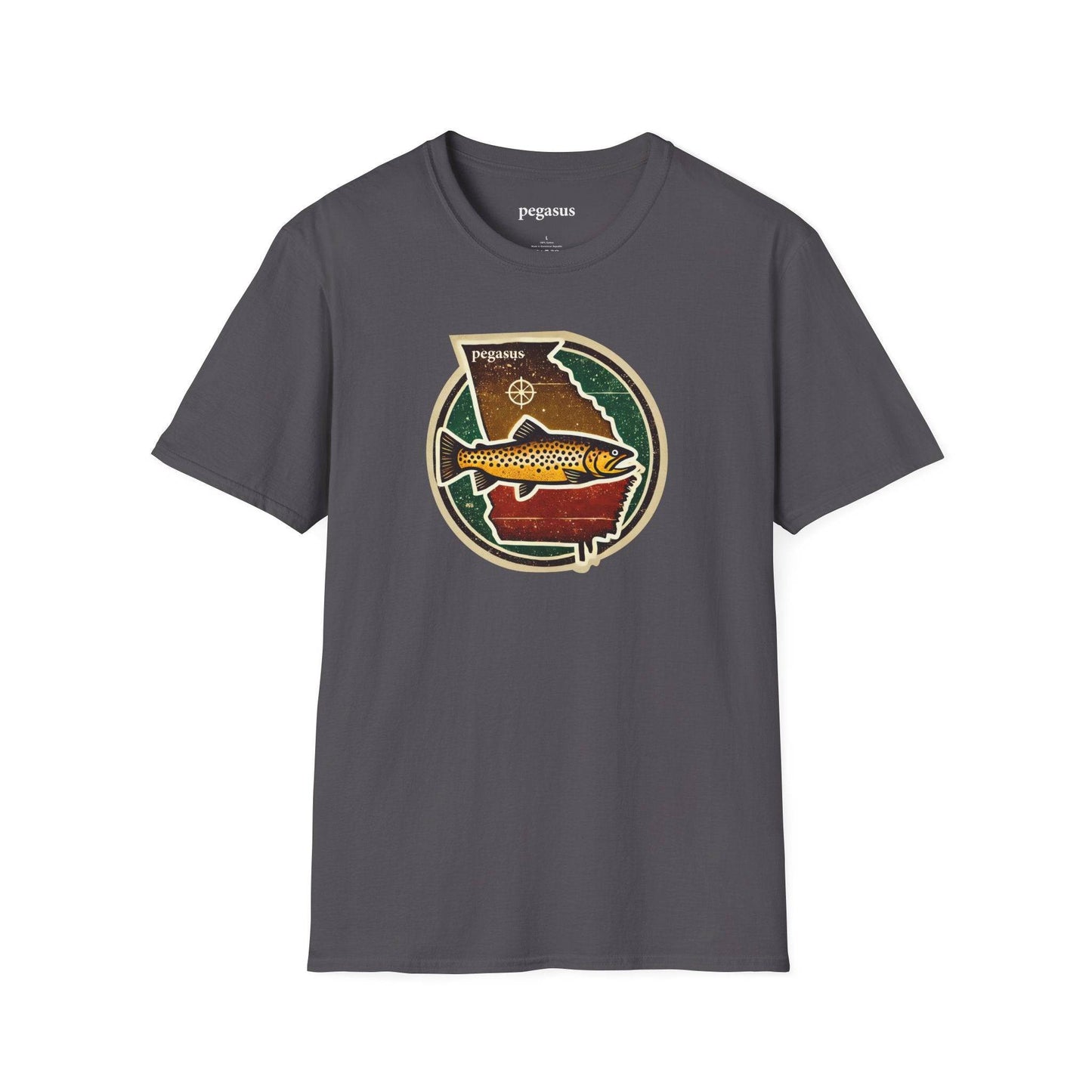 Pegasus Georgia Brown Trout T-Shirt - Pegasus Outdoors