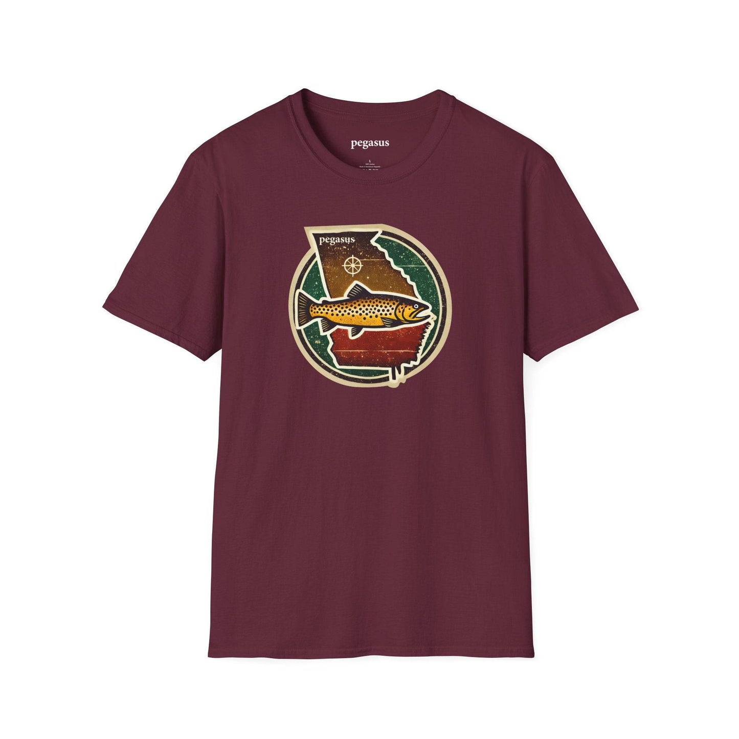 Pegasus Georgia Brown Trout T-Shirt - Pegasus Outdoors