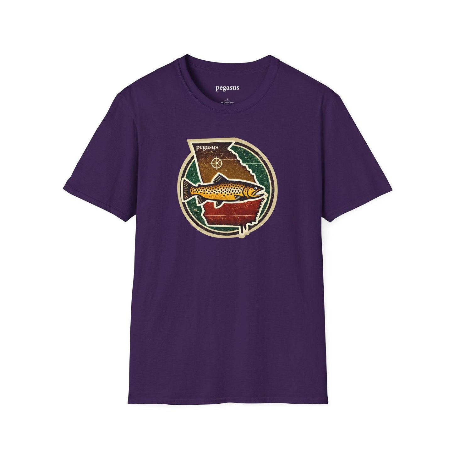 Pegasus Georgia Brown Trout T-Shirt - Pegasus Outdoors