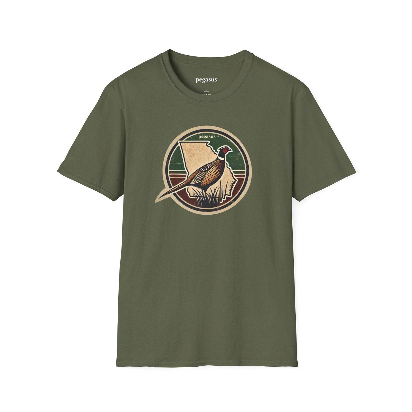 Pegasus Georgia Pheasant T-Shirt - Pegasus Outdoors