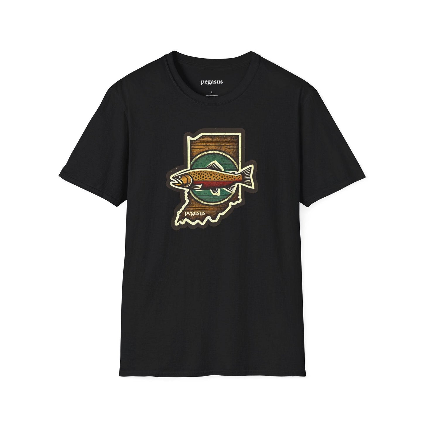 Pegasus Indiana Brown Trout T-Shirt - Pegasus Outdoors