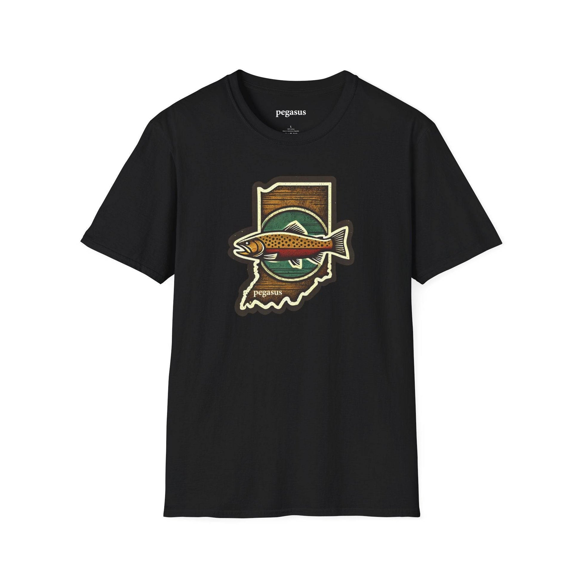 Pegasus Indiana Brown Trout T-Shirt - Pegasus Outdoors