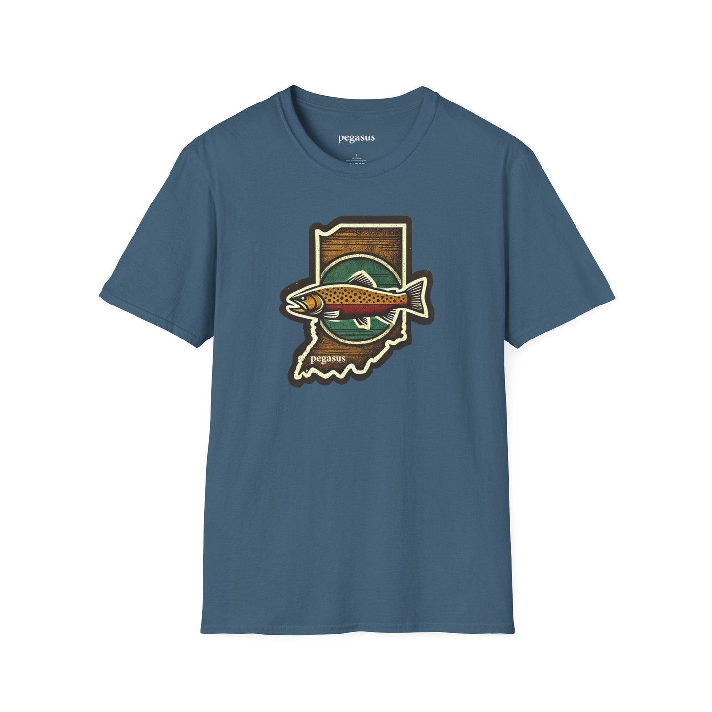 Pegasus Indiana Brown Trout T-Shirt - Pegasus Outdoors