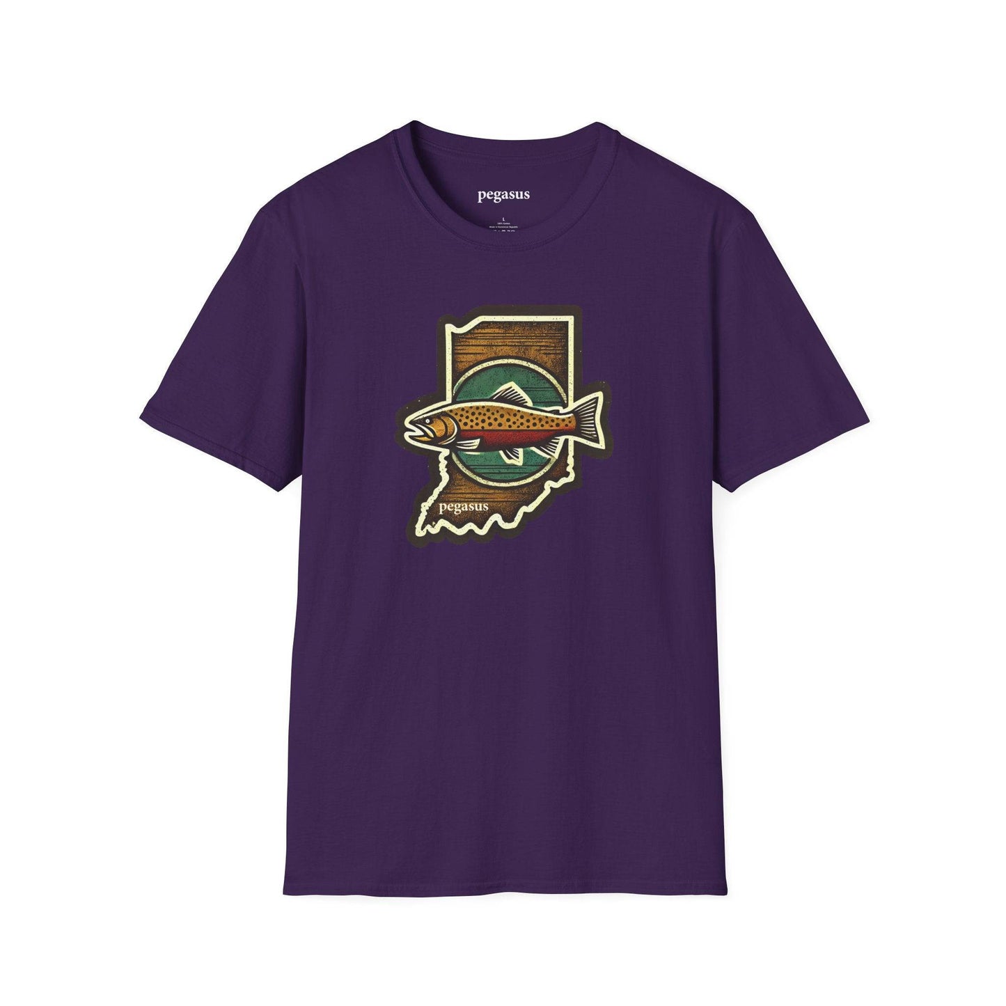 Pegasus Indiana Brown Trout T-Shirt - Pegasus Outdoors