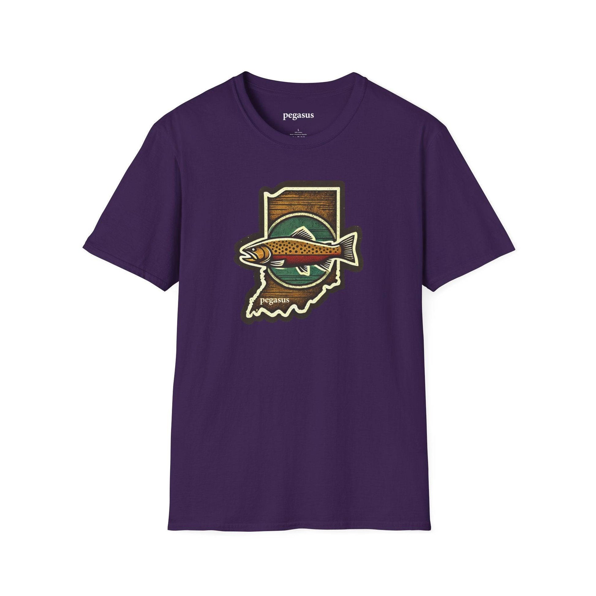 Pegasus Indiana Brown Trout T-Shirt - Pegasus Outdoors
