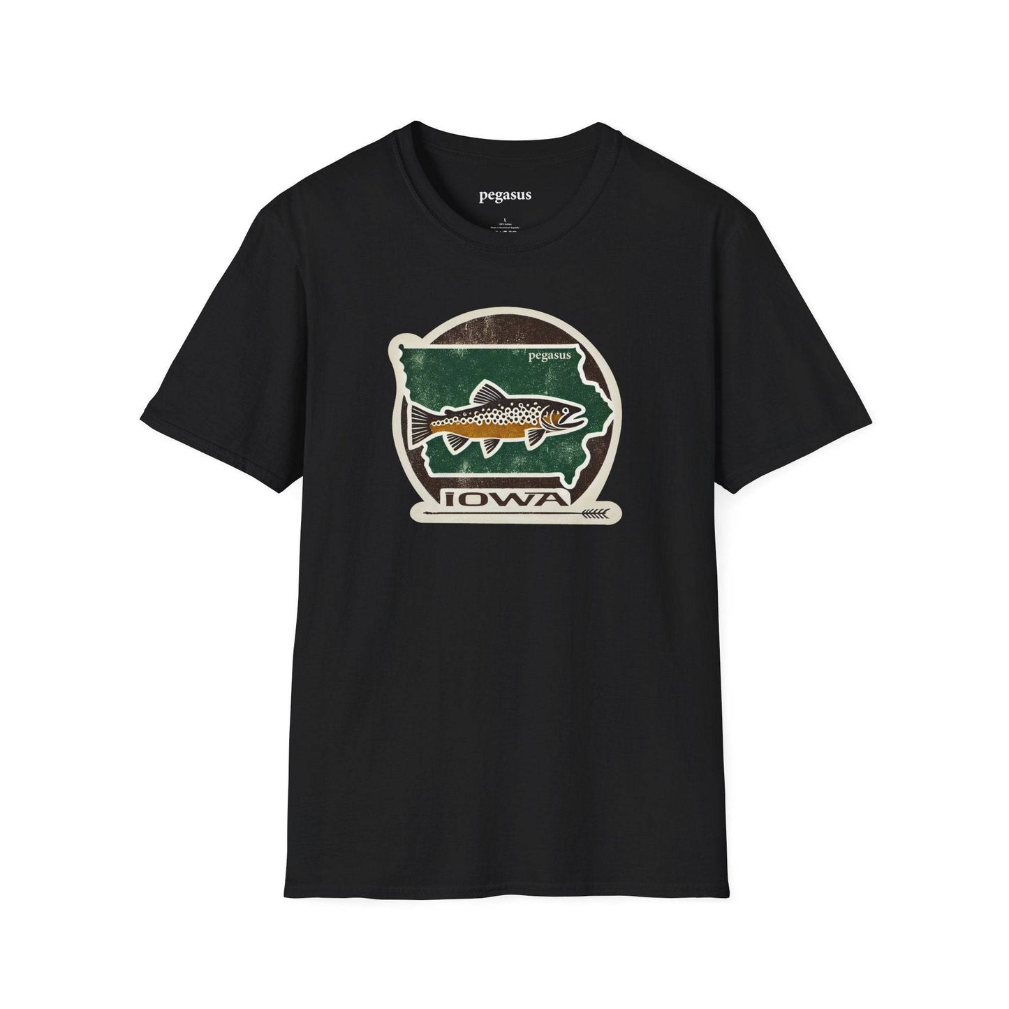 Pegasus Iowa Brown Trout T-Shirt - Pegasus Outdoors