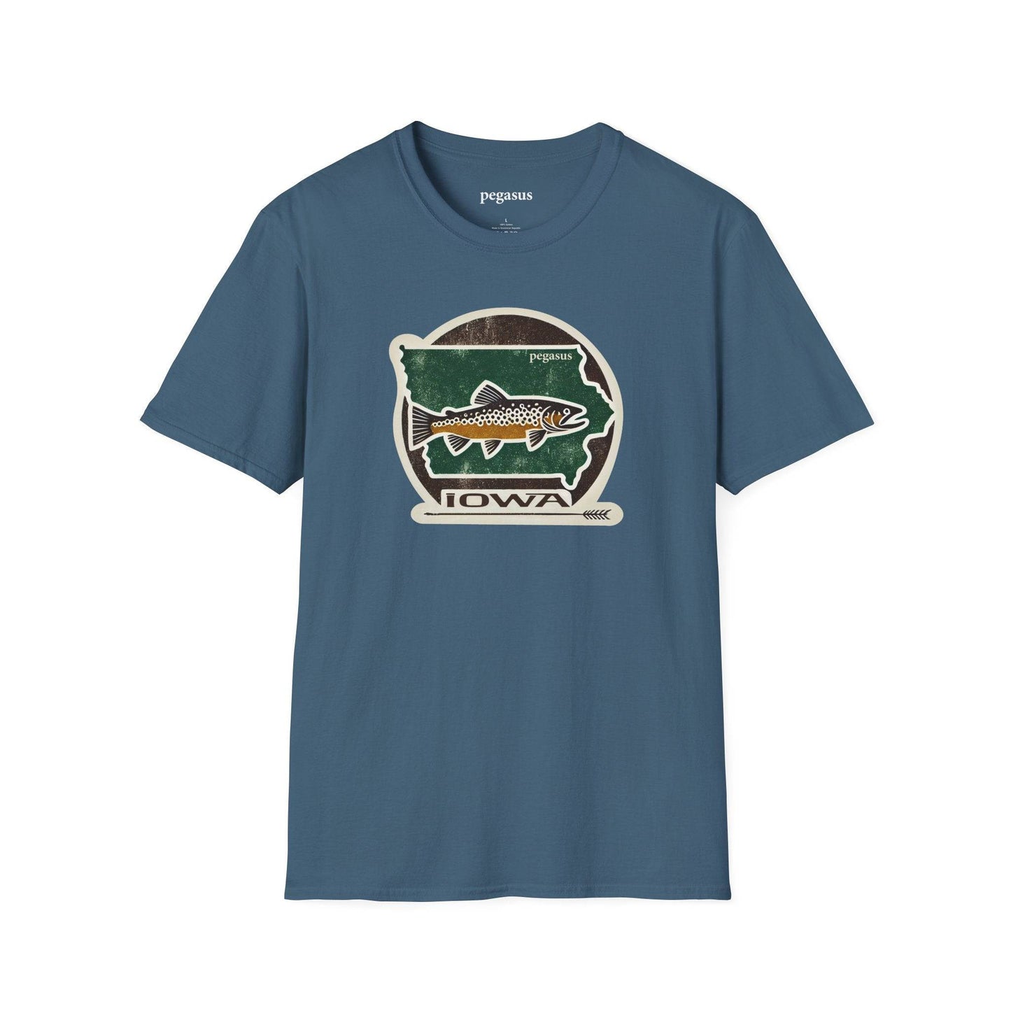 Pegasus Iowa Brown Trout T-Shirt - Pegasus Outdoors