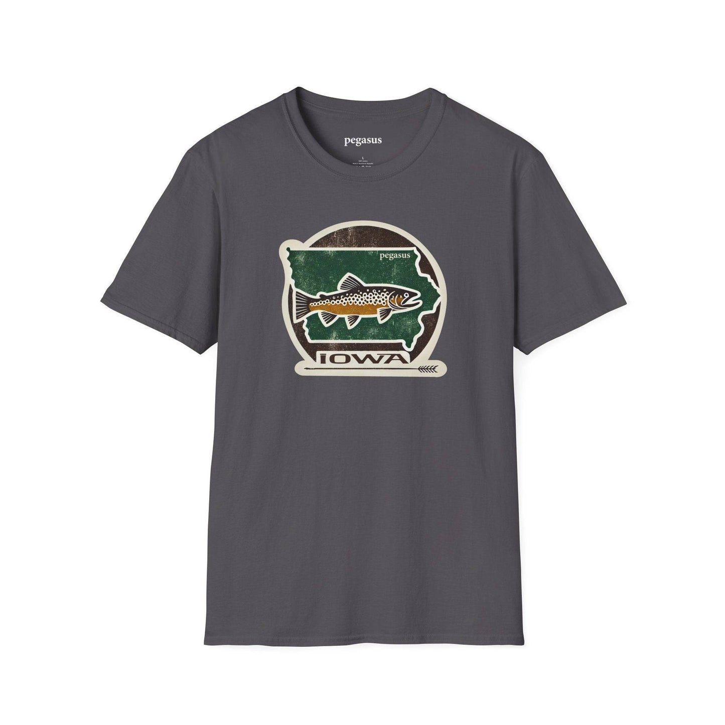 Pegasus Iowa Brown Trout T-Shirt - Pegasus Outdoors