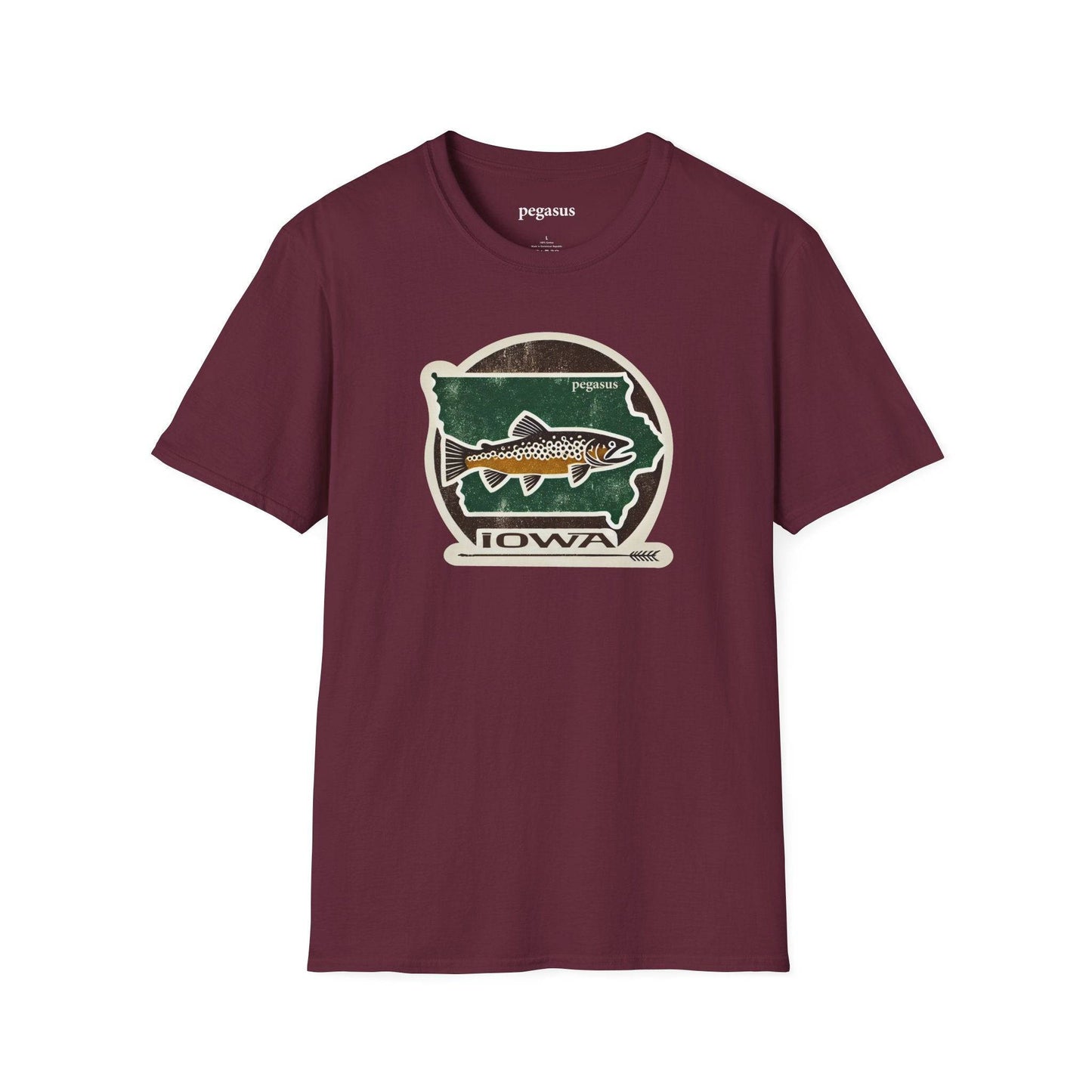 Pegasus Iowa Brown Trout T-Shirt - Pegasus Outdoors