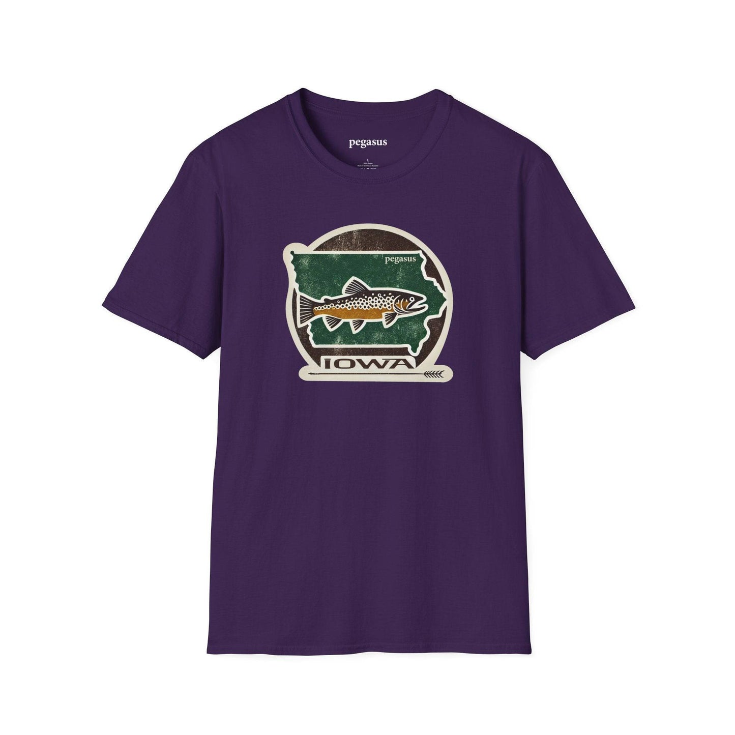 Pegasus Iowa Brown Trout T-Shirt - Pegasus Outdoors