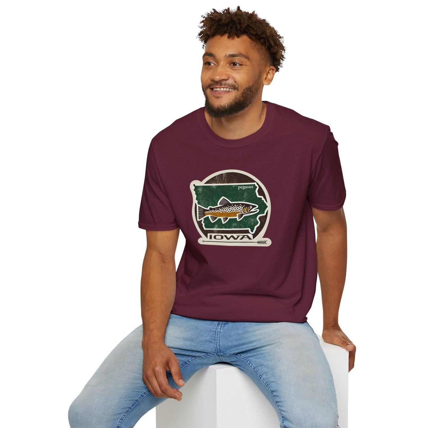 Pegasus Iowa Brown Trout T-Shirt - Pegasus Outdoors