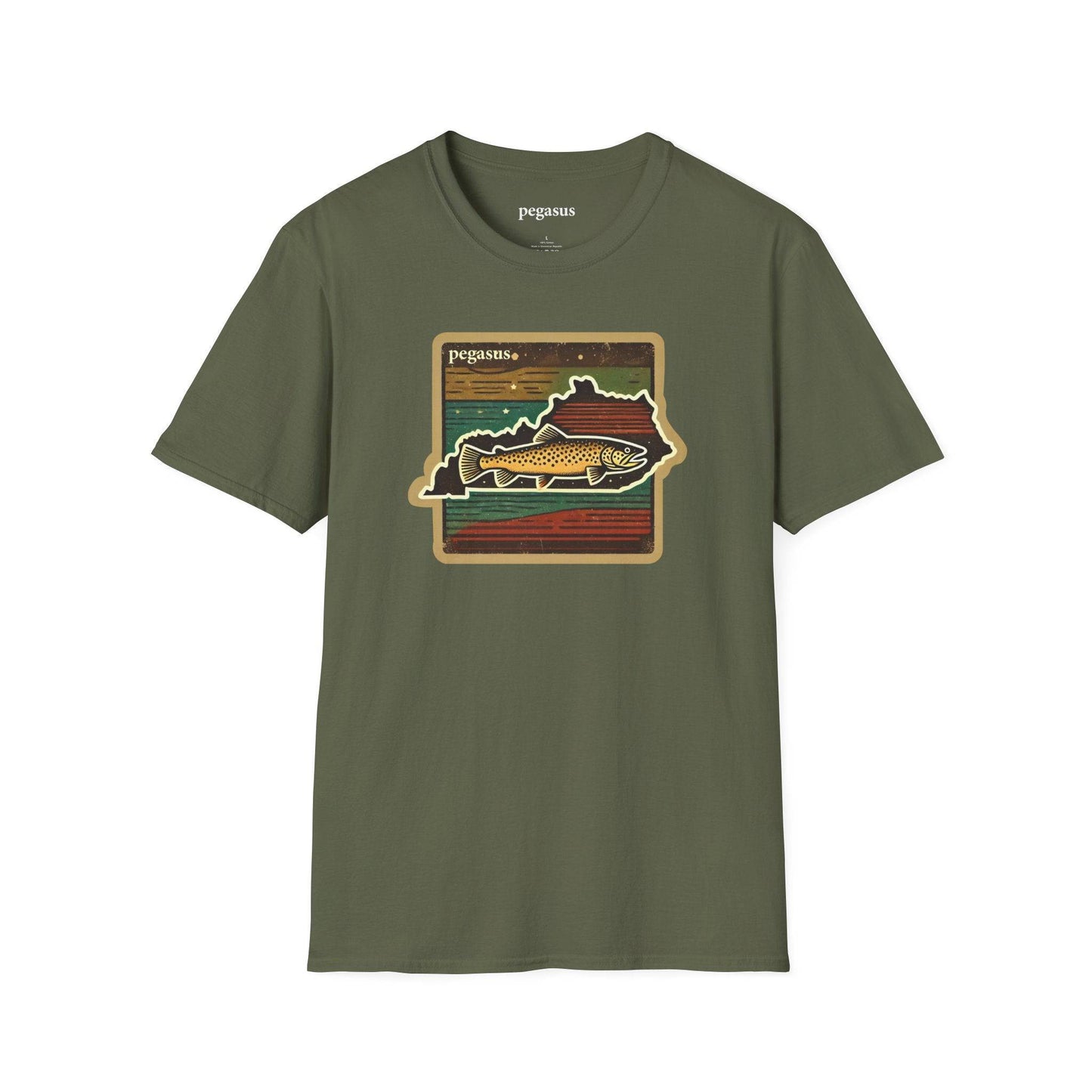 Pegasus Kentucky Brown Trout T-Shirt - Pegasus Outdoors