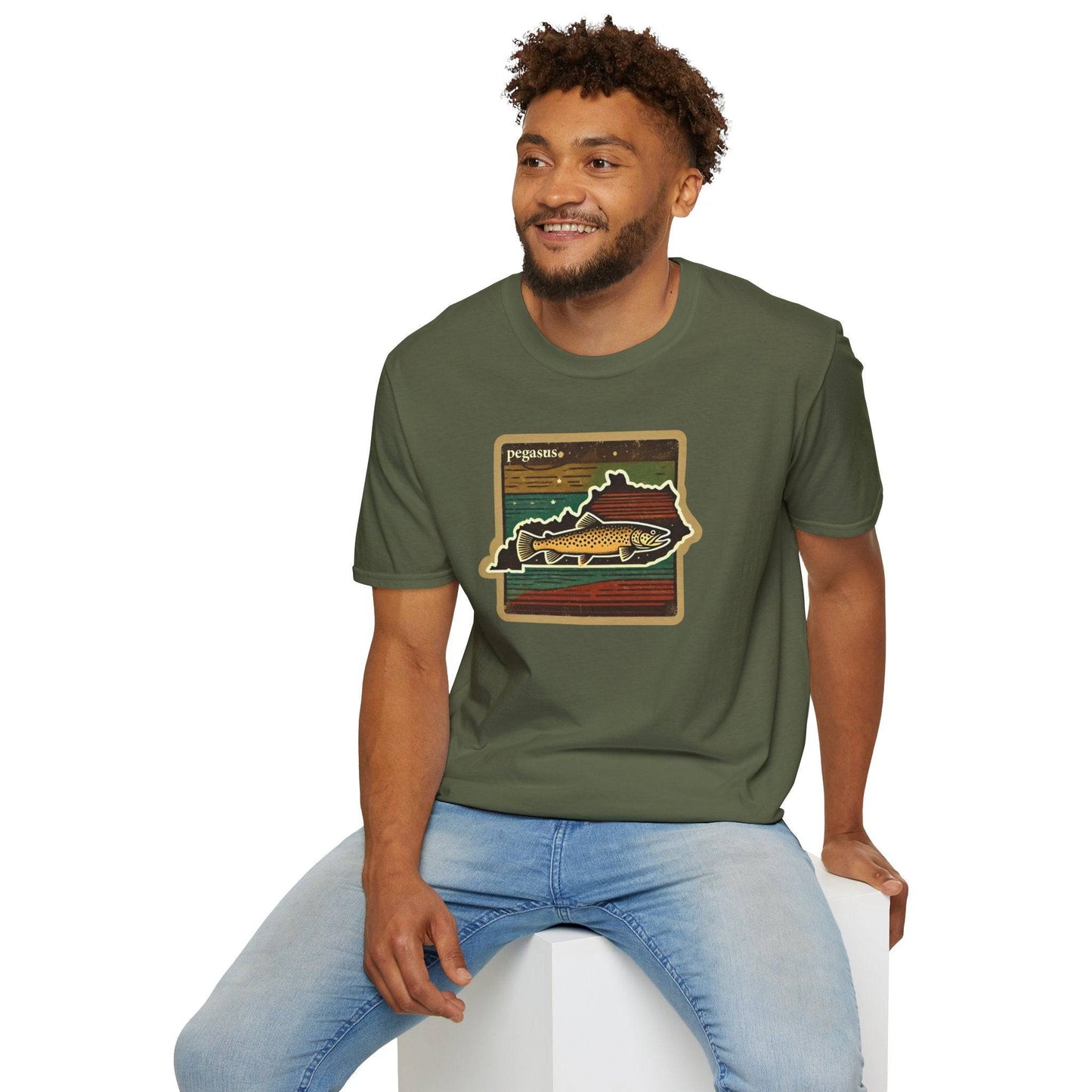 Pegasus Kentucky Brown Trout T-Shirt - Pegasus Outdoors