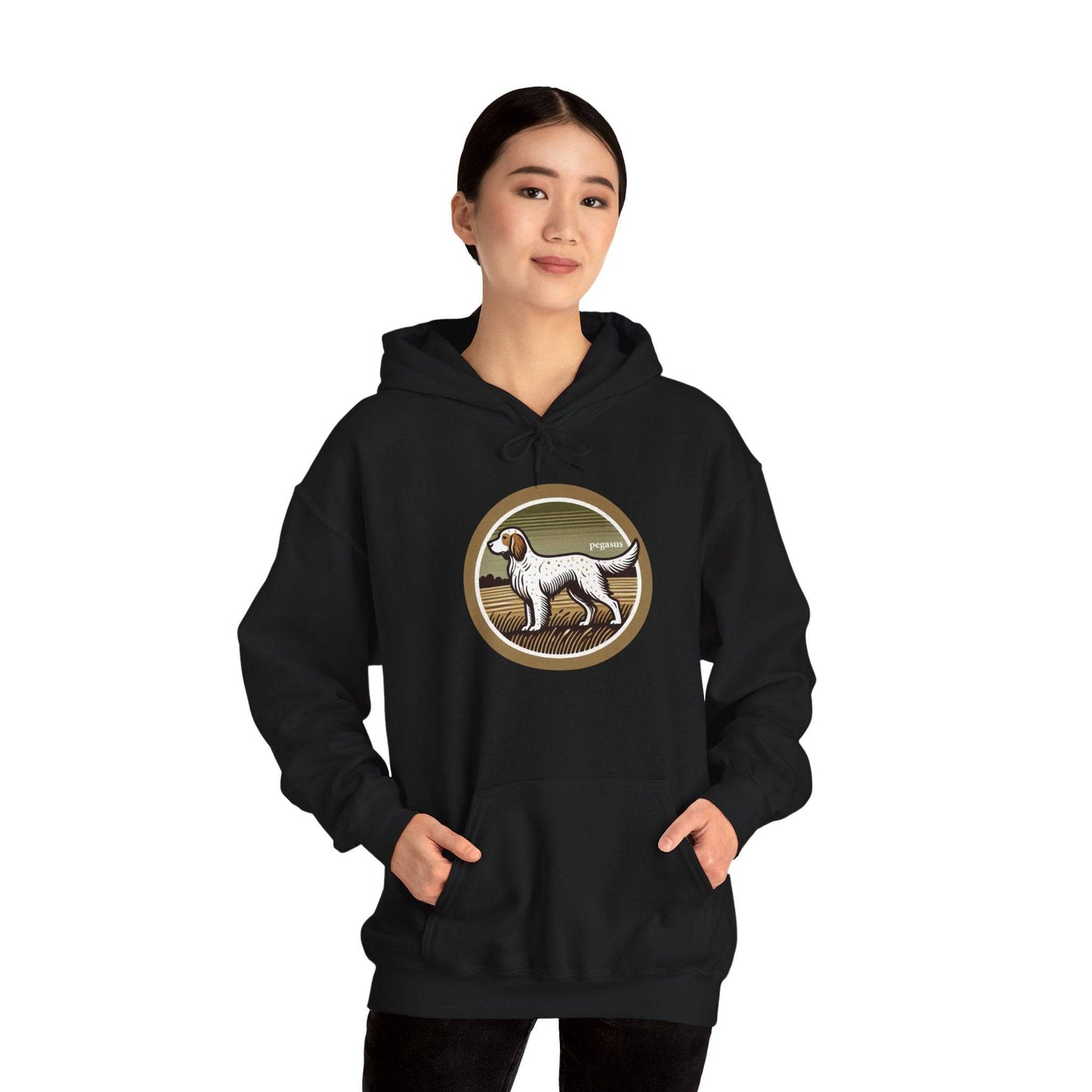Pegasus Llewellin Setter Hoodie Sweatshirt - Pegasus Outdoors