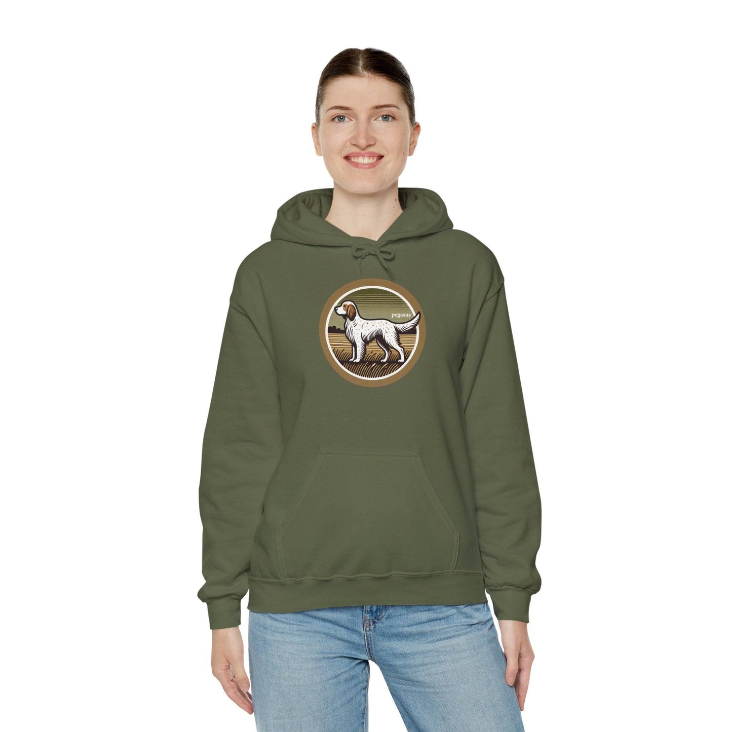 Pegasus Llewellin Setter Hoodie Sweatshirt - Pegasus Outdoors