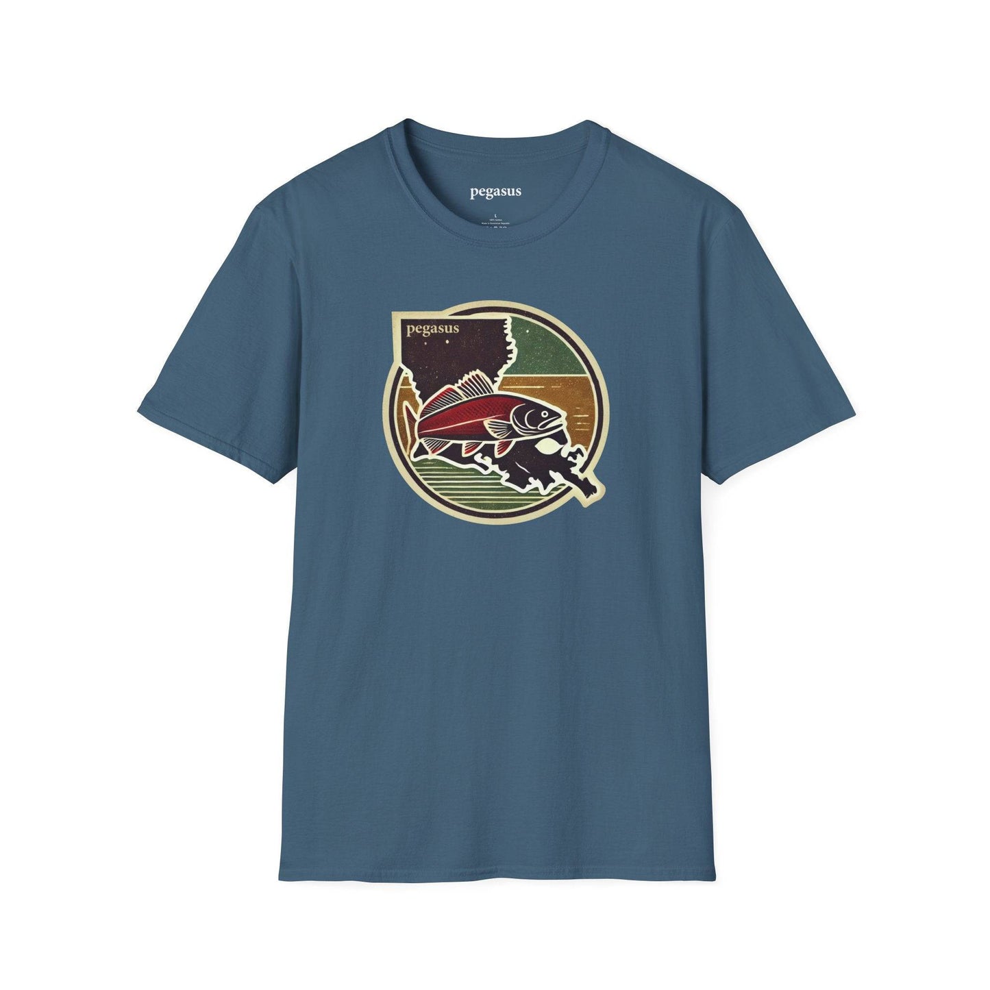 Pegasus Louisiana Redfish T-Shirt - Pegasus Outdoors