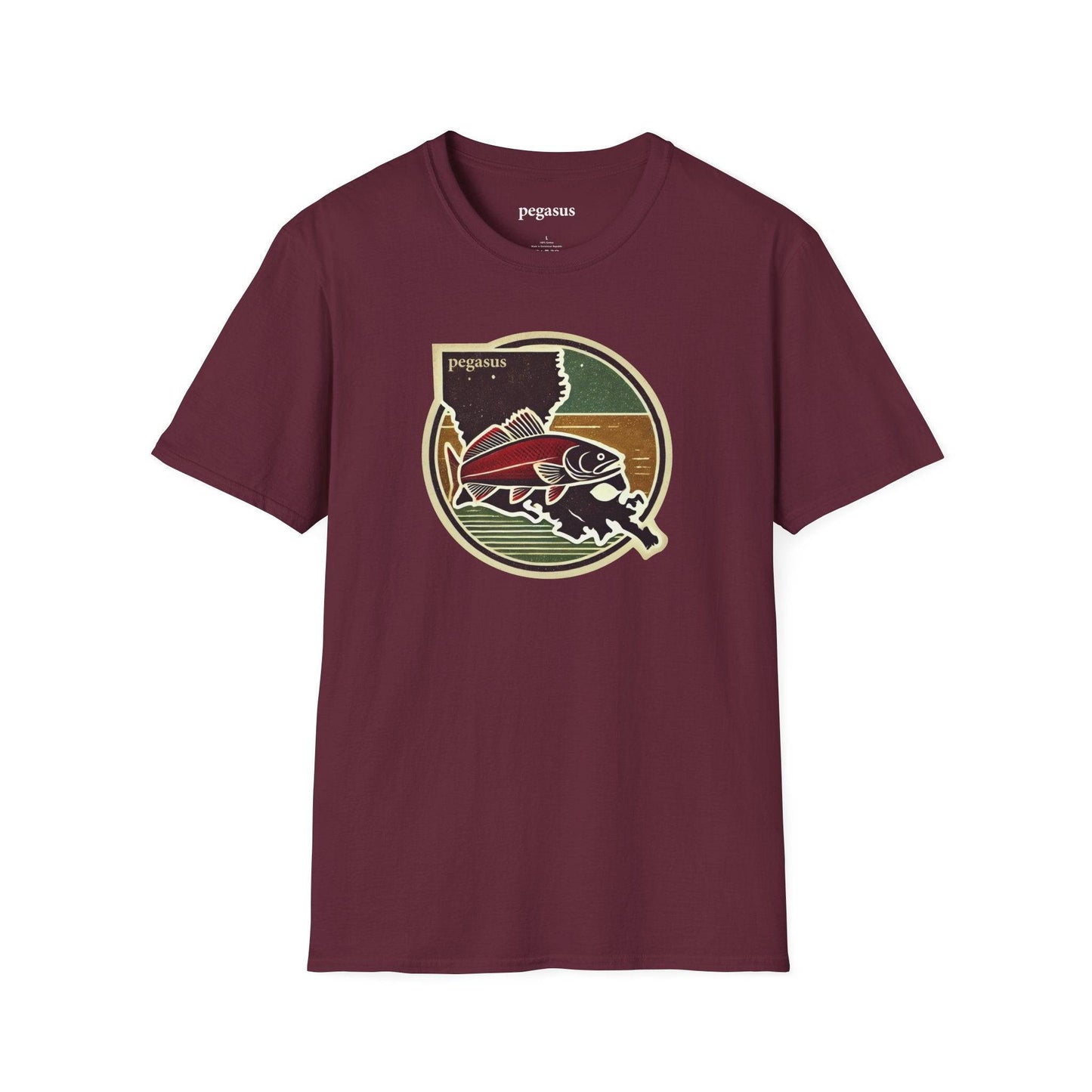 Pegasus Louisiana Redfish T-Shirt - Pegasus Outdoors