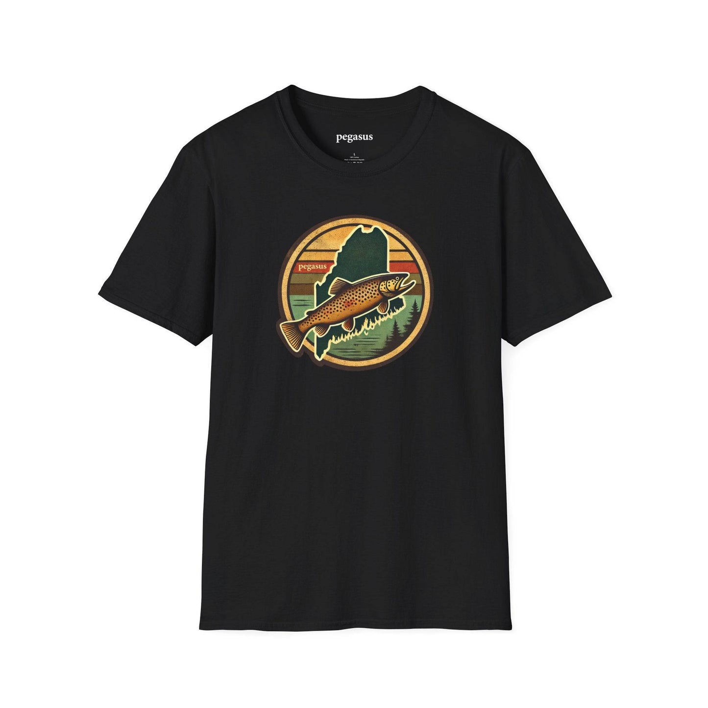 Pegasus Maine Brown Trout T-Shirt - Pegasus Outdoors