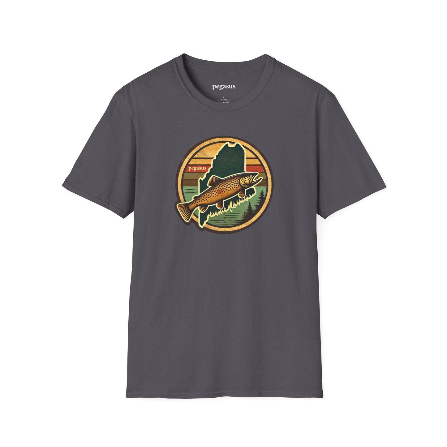 Pegasus Maine Brown Trout T-Shirt - Pegasus Outdoors