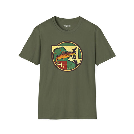 Pegasus Maryland Brown Trout T-Shirt - Pegasus Outdoors
