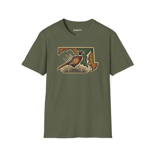 Pegasus Maryland Pheasant T-Shirt - Pegasus Outdoors