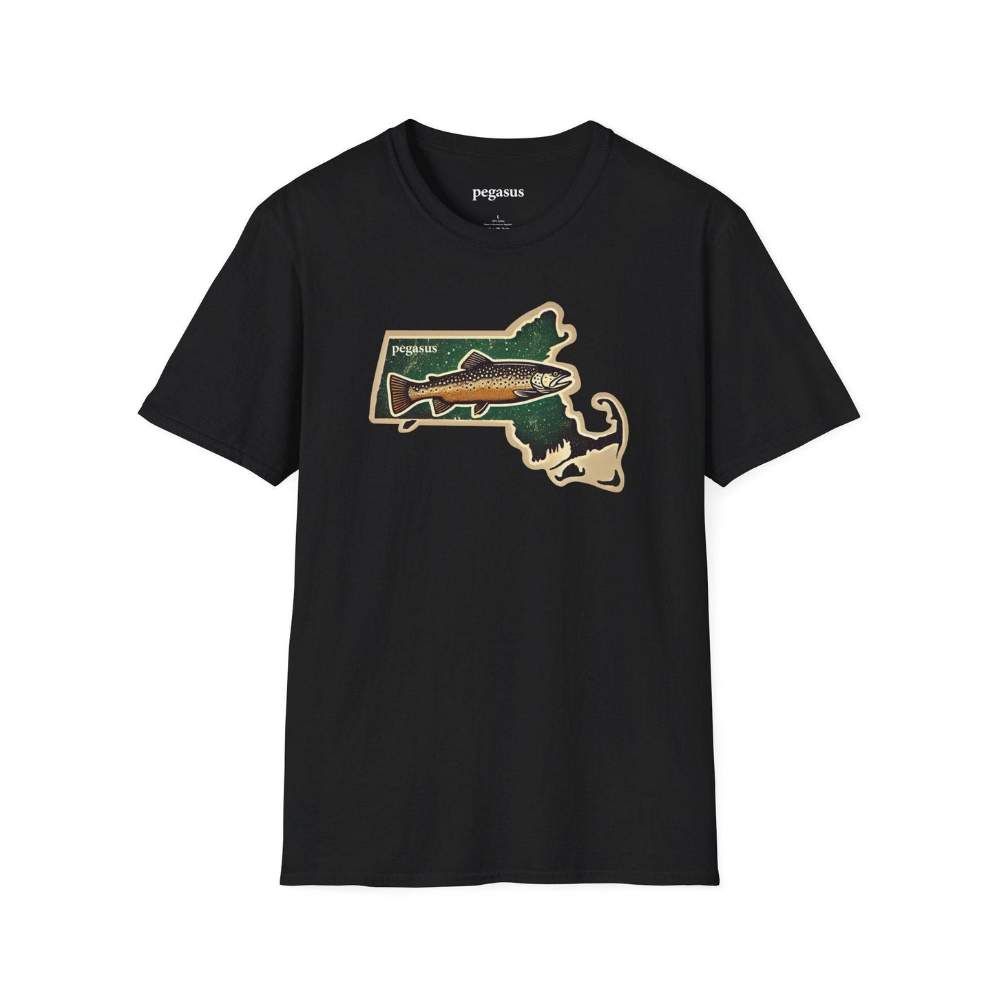 Pegasus Massachusetts Brook Trout T-Shirt - Pegasus Outdoors