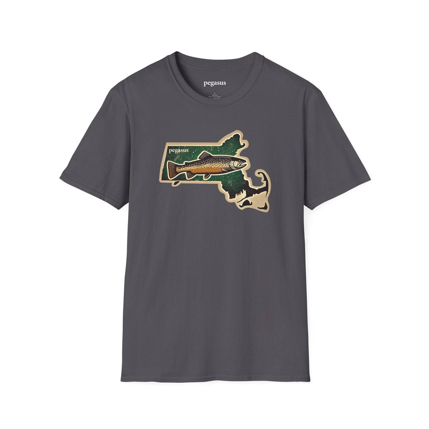 Pegasus Massachusetts Brook Trout T-Shirt - Pegasus Outdoors