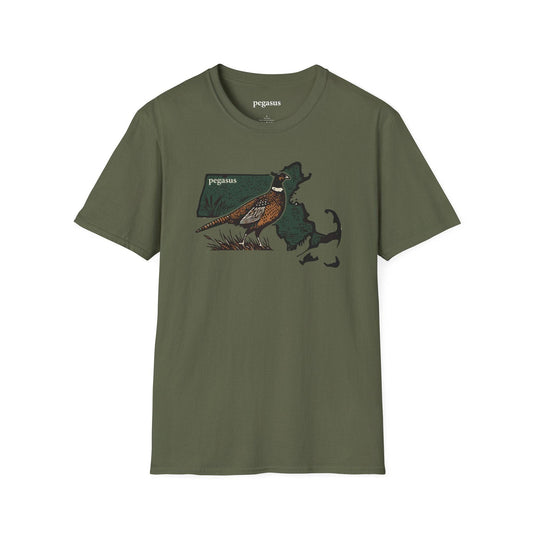 Pegasus Massachusetts Pheasant T-Shirt - Pegasus Outdoors