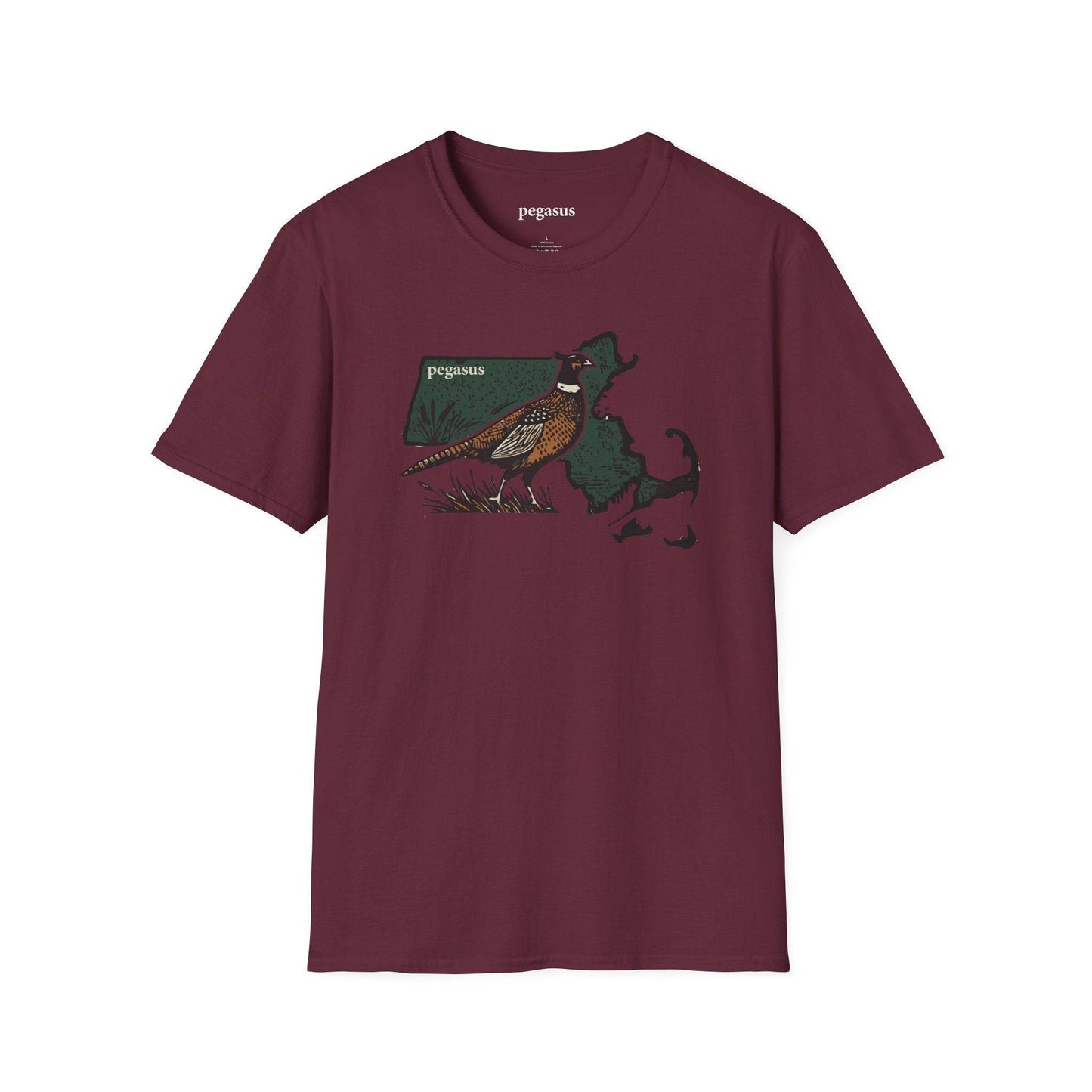 Pegasus Massachusetts Pheasant T-Shirt - Pegasus Outdoors