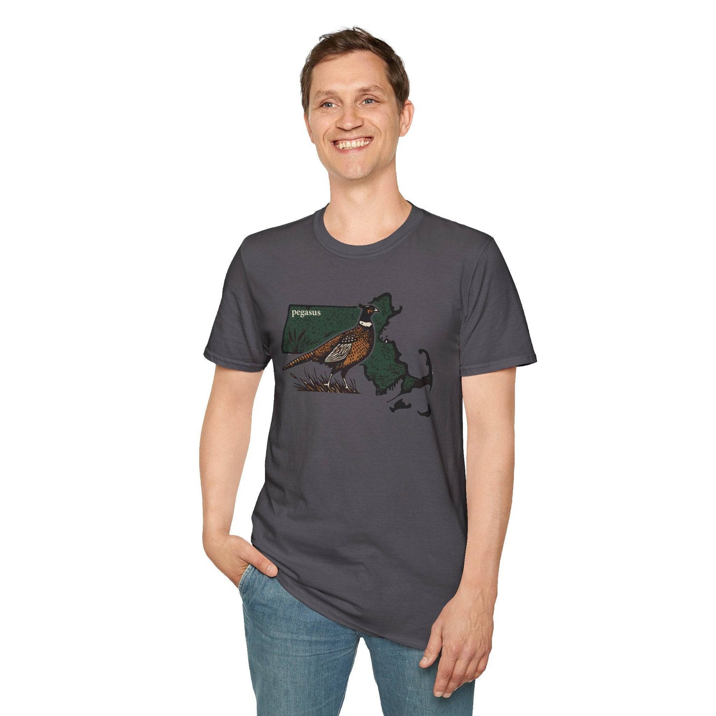 Pegasus Massachusetts Pheasant T-Shirt - Pegasus Outdoors