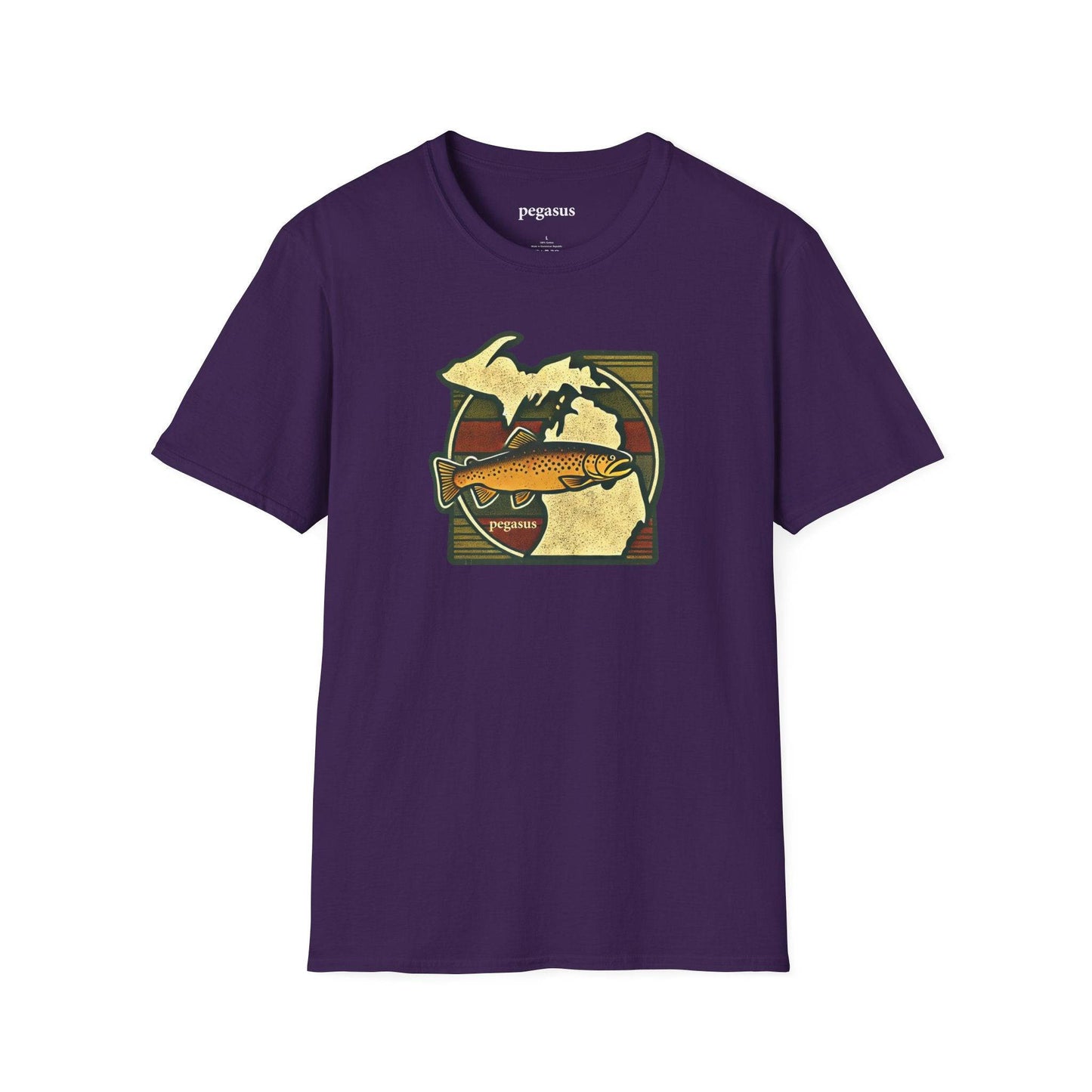 Pegasus Michigan Brown Trout T-Shirt - Pegasus Outdoors