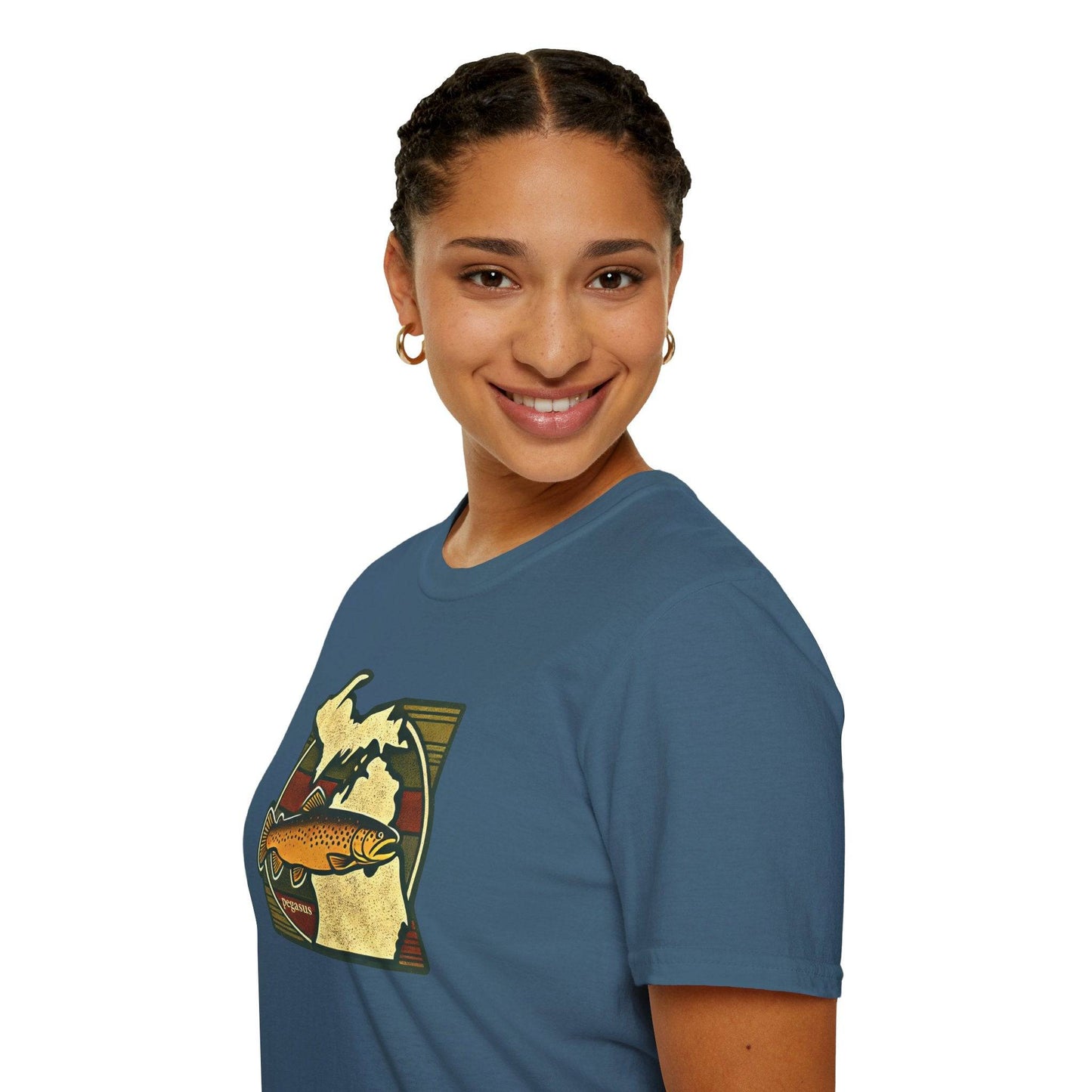 Pegasus Michigan Brown Trout T-Shirt - Pegasus Outdoors