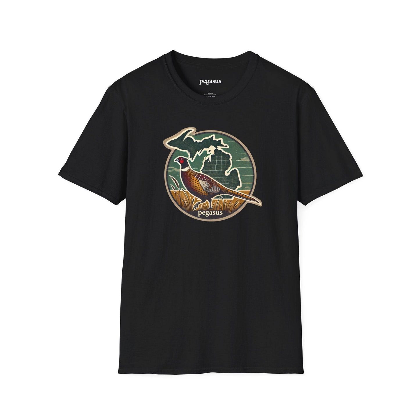 Pegasus Michigan Pheasant T-Shirt - Pegasus Outdoors
