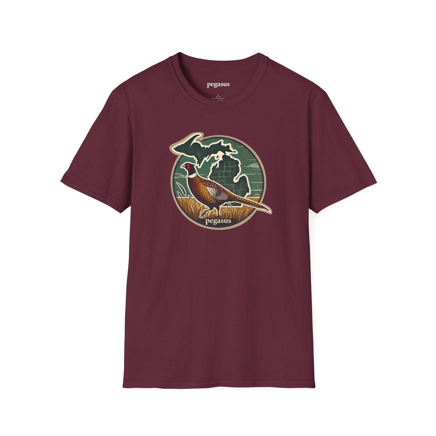 Pegasus Michigan Pheasant T-Shirt - Pegasus Outdoors