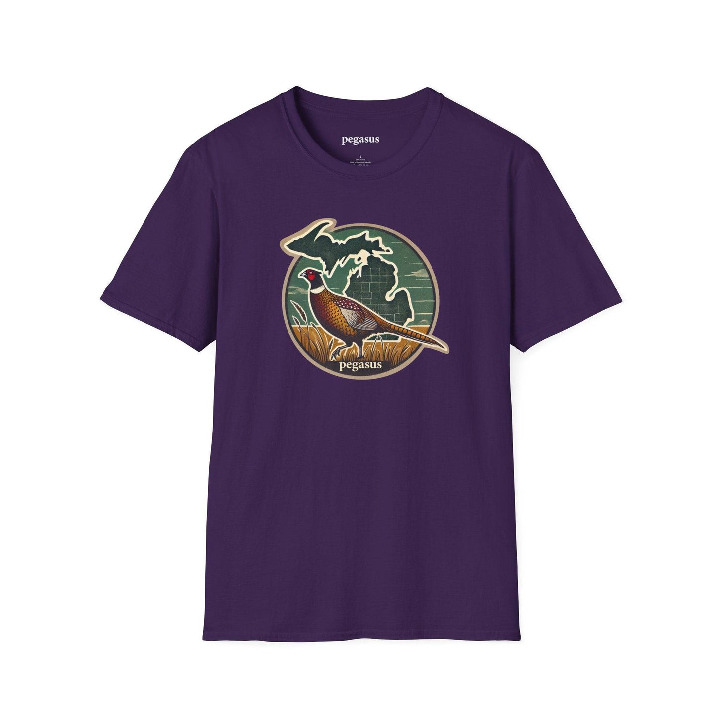 Pegasus Michigan Pheasant T-Shirt - Pegasus Outdoors