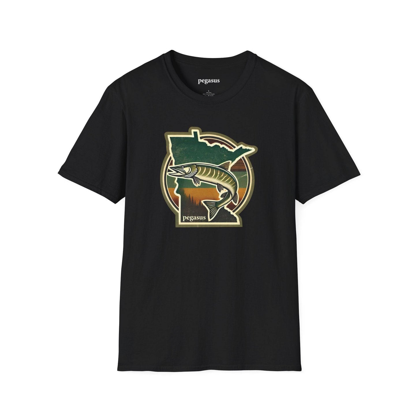 Pegasus Minnesota Muskie T-Shirt - Pegasus Outdoors